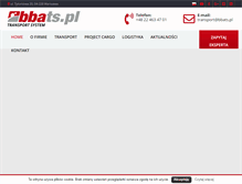 Tablet Screenshot of bbats.pl